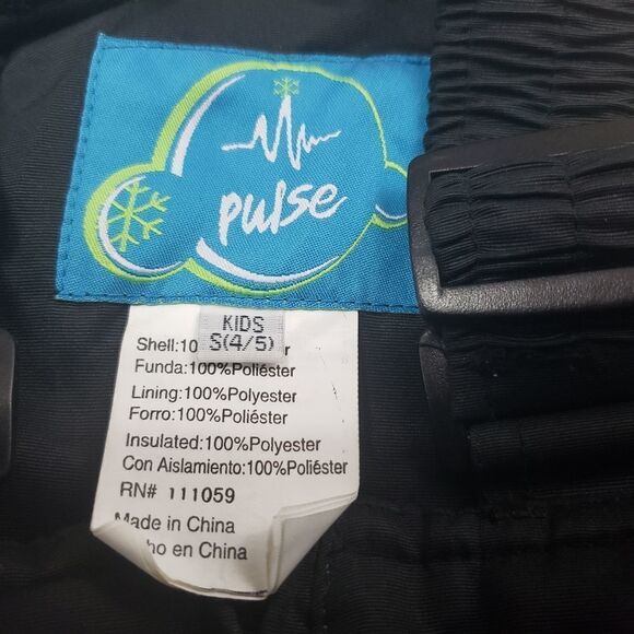 Pulse Pants Size Small 4/5 Kids Snowboarding Snow - Picture 5 of 5